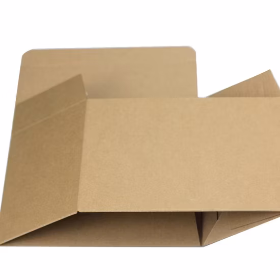 Patrón de unicornio superficie interior de papel corrugado blanco Caja de avión plegable regalo para niños de vacaciones Caja de papel de embalaje de zapatos